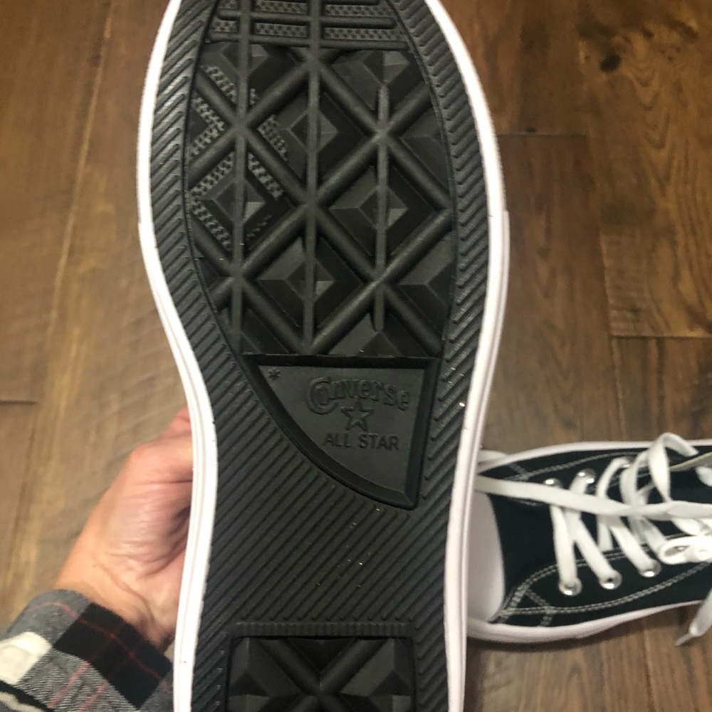 Converse Chuck Taylor All Star Move Hi sneakers in black- brand new